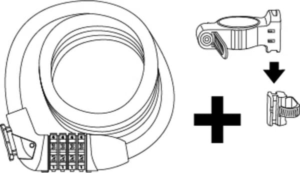 STANLEY S755-205 Kaapelipaikka Yhdistelmälukko