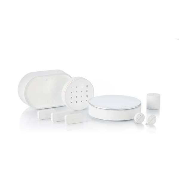 Somfy 1875259 - Hemlarm Avancerat | Anslutet trådlöst larmsystem | Avskräckning före intrång | GSM-modul