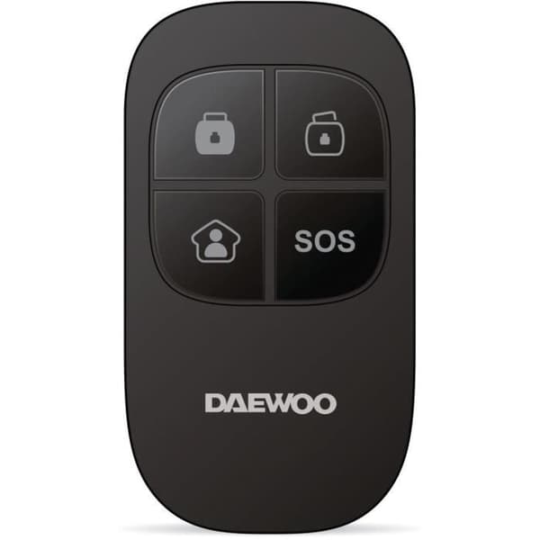 DAEWOO WRC501 fjärrkontroll för SA501 larmsystem - RF868 Mhz anslutning med styrenheten - Till/avaktivera
