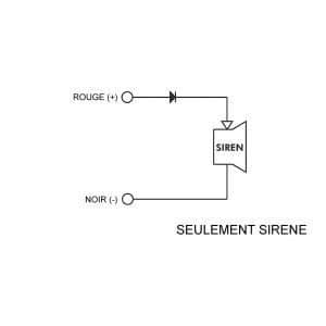 EXTERN SIREN FÖR HEMLARMSYSTEM