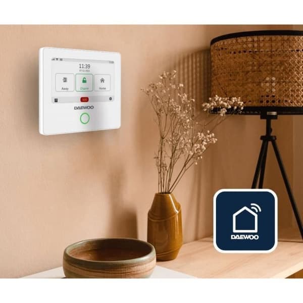 Larm - DAEWOO - Wifi / GSM 4G AM301 - Pekskärm - Djur - Fjärrkontroll