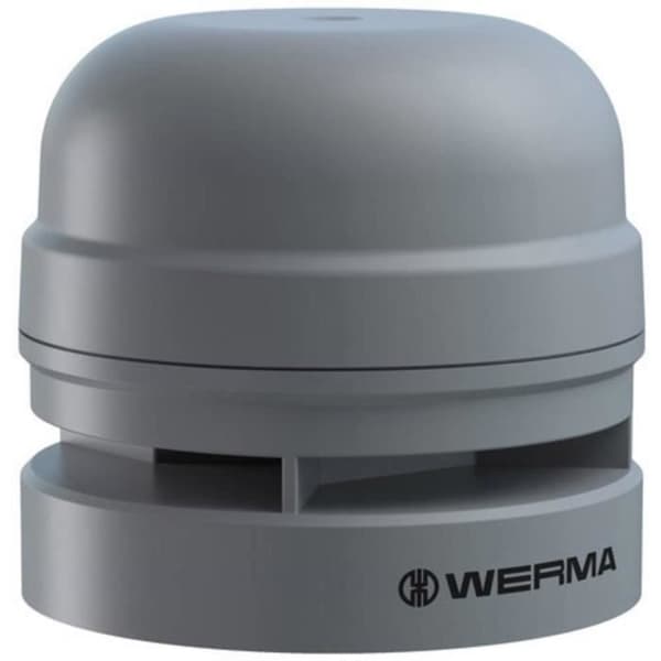 Werma Signaltechnik Siren 161.700.60 Midi Sounder 115-230VAC GY kontinuerlig ton, pulston 115 V-AC, 230