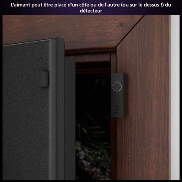 Philips Hue Pack med 2 Säkra kontaktsensorer Svart - 8719514487161