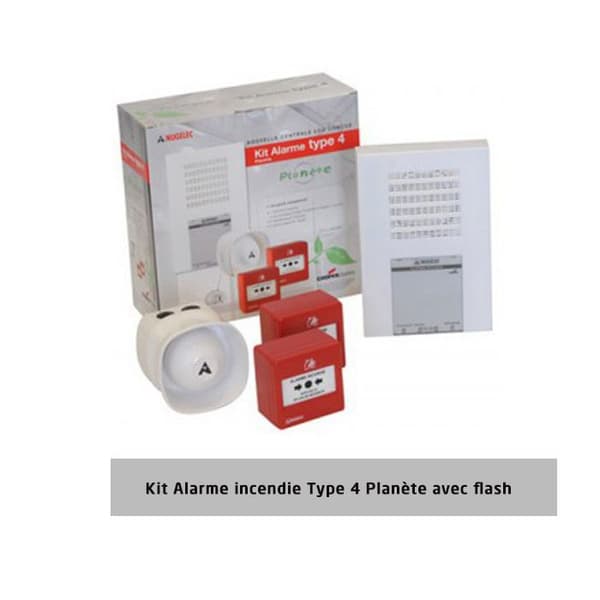 COOPER - Brandlarm Kit Typ 4 Planet med blixt