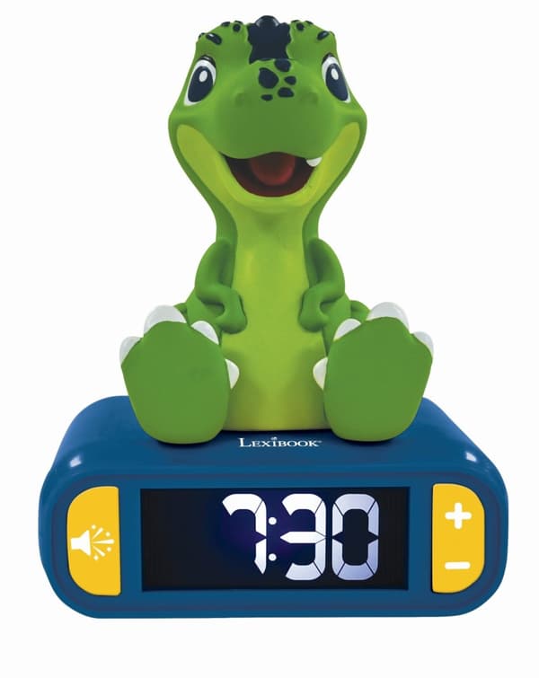 Lexibook Dino - digitalt 3D-vækkeur (RL800DINO)