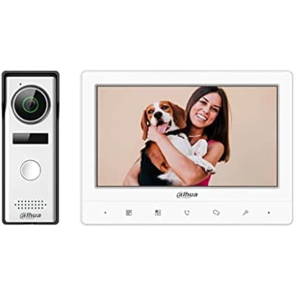 Intercom - DAHUA - DHI-KTA02 - 7" inomhusmonitor - Säkerhetskamera - Kabelansluten