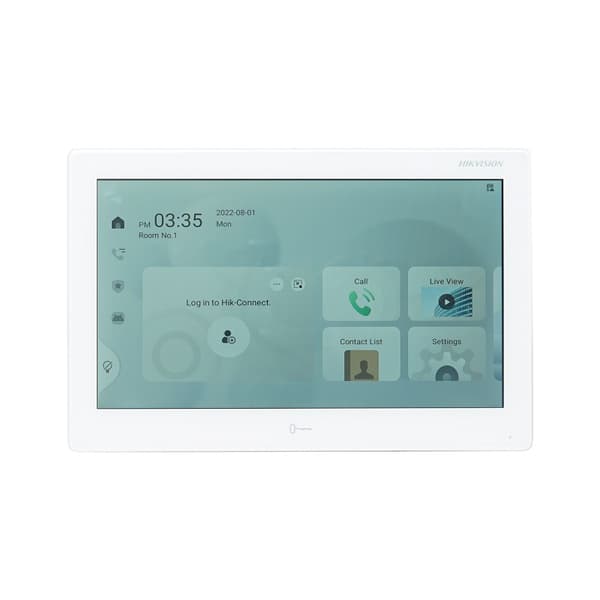 Indendørs Video Intercom Monitor, 10,1-tommer Touchscreen, Håndfri Kommunikation, Understøtter 5 Indendørs Forlængelser