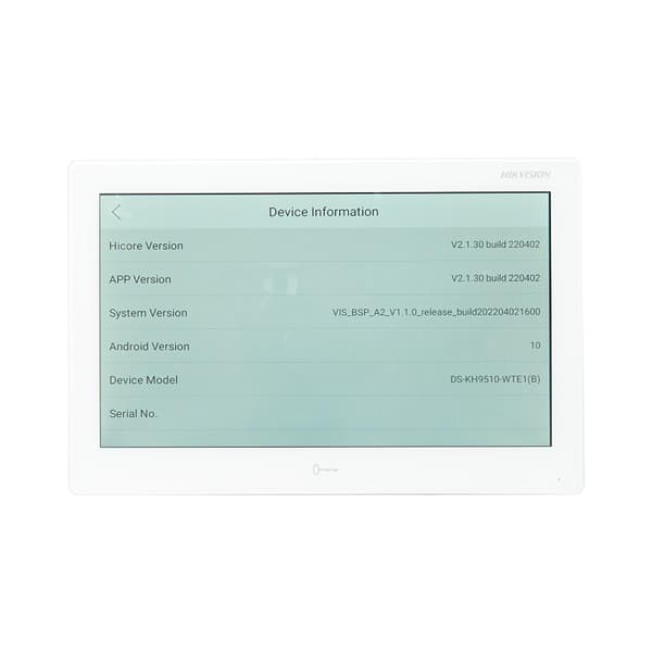 Indendørs Video Intercom Monitor, 10,1-tommer Touchscreen, Håndfri Kommunikation, Understøtter 5 Indendørs Forlængelser