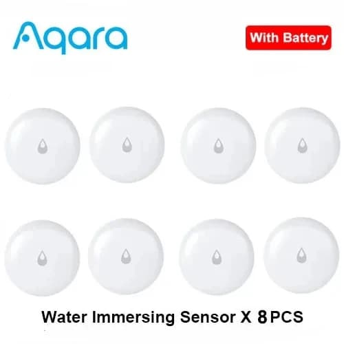 Aqara Veden Upotussensori, IP67 Vesitiivis, Zigbee Viestintä,8X vesianturi