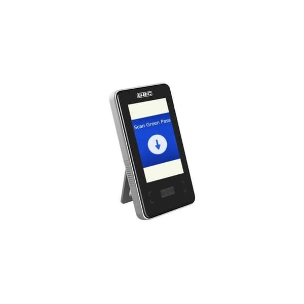 GreenPass Scan 5" QR Code Reader - GBC - Färgskärm - QR Code Scanner - Ljud- och videoaviseringar