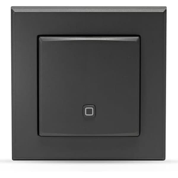 Homematic IP Smart Home Temperatur- och Luftfuktighetssensor - Inomhus, Digitalt Kontrollerar Radiator/Elementvärme Via App, Alexa