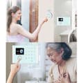Miniatyrbild 3 av 4: TD® WIFI Smart Larmsystem GSM Inbrottslarm Trådlös Touch-knappsats Tuya APP Smart Alarm