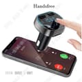 Miniatyrbild 4 av 4: TD® Smart FM-sändare Snabbladdning Bil Röstnavigering/Bluetooth Handsfree Telefon MP3-spelare Smart Bluetooth