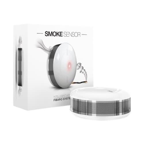 Fibaro Smoke sensor - rök-/temperatursensor - Z-Wave