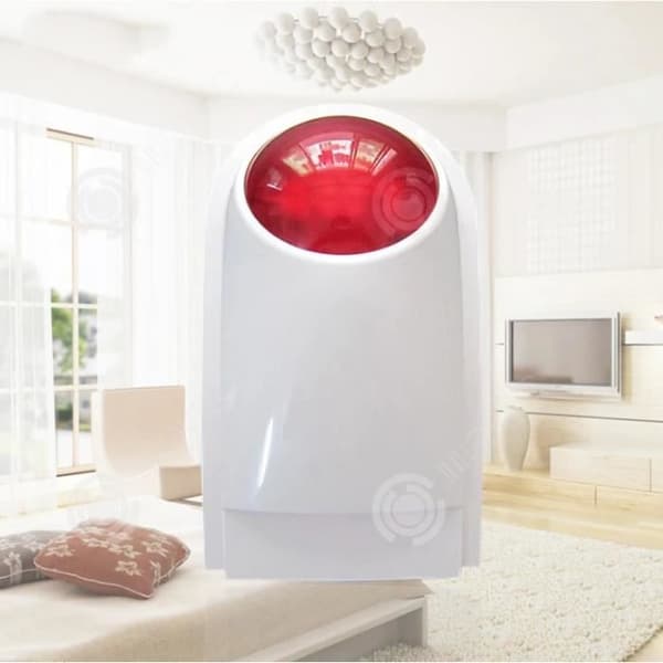 Intelligent trådlös alarm - INN - Siren 120dB - 8888 zoner - Infraröd detektor
