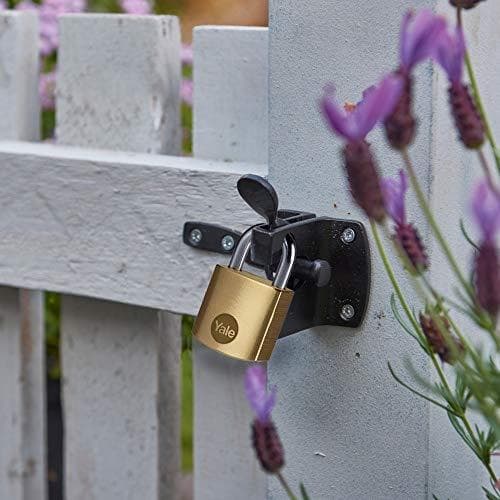 YALE Y105B/90/BK Security Hasp 90mm (Y105B/90/BK)
