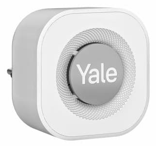 Yale Dørklokke Grå, Hvid