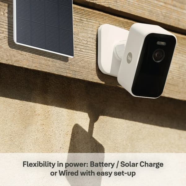 Yale SV-SPC3W-1A-W sikkerhedskameratilbehør Solpanel