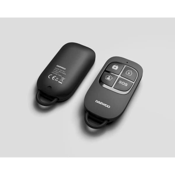DAEWOO WRC501 fjärrkontroll för SA501 larmsystem - RF868 Mhz anslutning med styrenheten - Till/avaktivera