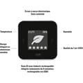 Miniatyrbild 1 av 5: EVE ROOM Sensor för inomhusluftkvalitet - Apple HomeKit Bluetooth-trådteknik