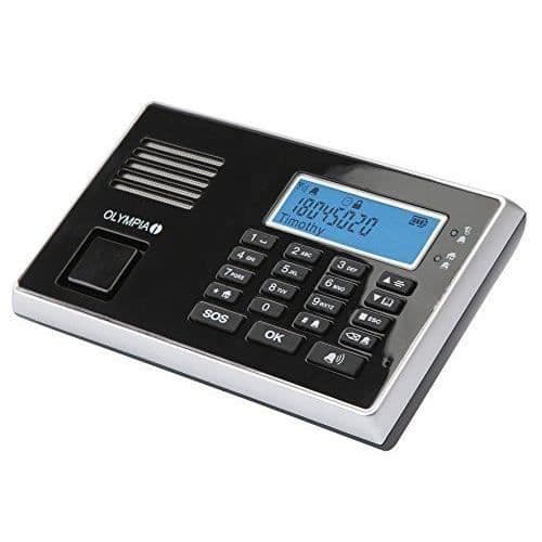 Olympia 9030 5903 GSM Wireless Protect larmsystem med nödsamtal / panik / lyssna / handsfree-funktion