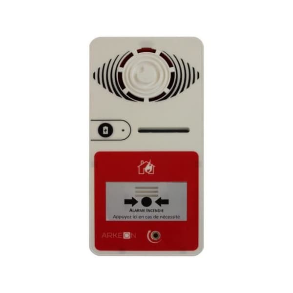 Typ 4 autonomt batterilarm Colori White