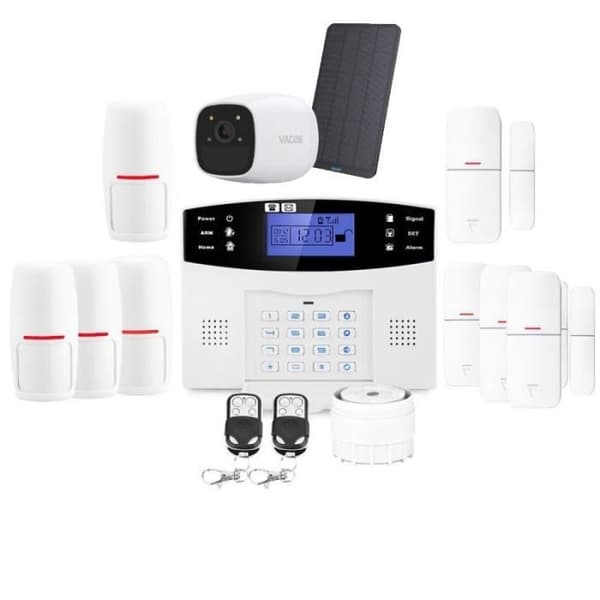 Trådlöst fristående larm och kamera kit lifebox evolution ansluten kit 20