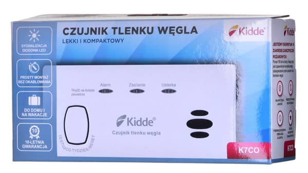 K7CO KIDDE HIILI- JA HIILIMONOKSIDILMAISIN