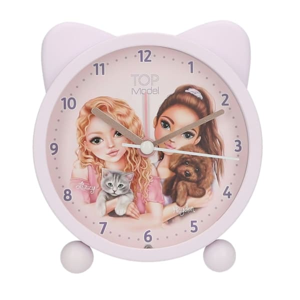 TOPModel Väckarklocka KITTY och DOGGY - Lila - 11 cm (413548)