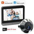 Miniatyrbild 2 av 2: Smart dörrkamera, 1080P HD-video, 150° vidvinkel,Dörrkamera 64G