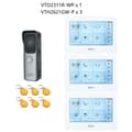 Miniatyrbillede 2 af 2: Dahua IP Video Intercom System, Håndfri Betjening, Induktiv Kortadgang,1 DB 3 hvid Skærm