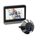 Miniatyrbillede 1 af 2: Smart Dørkamera, 1080P HD Video, 150° Bredt Synsvinkel,Alexa Dørkamera