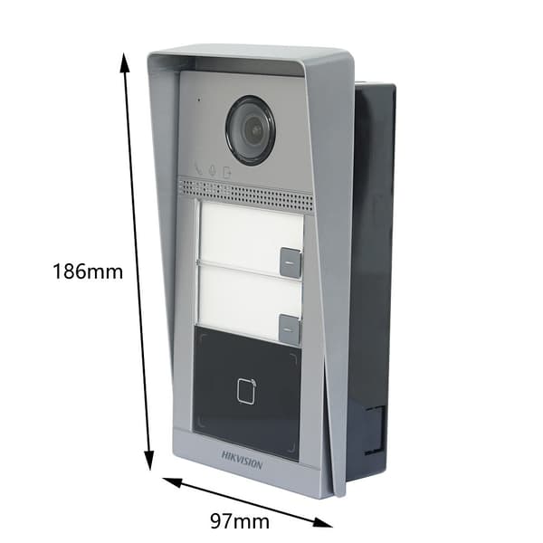 IP Videodörrklocka, Full HD 1080P-upplösning, Vidvinkelobjektiv, Tvåvägsljud