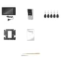 Miniatyrbillede 1 af 2: Kablet Video Intercom System, 7 Tommer Skærm, RF Kortadgang,intern magt