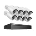 Miniatyrbillede 1 af 2: 4K Ultra HD 8MP Sikkerhedskamerasystem, PoE Installation, Avanceret Night Vision,8 stykker 0TB
