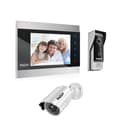 Miniatyrbillede 2 af 2: Video Dørtelefon Intercom System, 7 Tommer Farveskærm, Hands-Free Kommunikation,1I1 million 1 tusind 1 hundrede 1 en