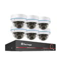 Pikkukuva 1 / 2: POE-kamerajärjestelmä, H265-pakkaus, vandalisuojausmuotoilu, , 8CH NVR 6 Cameras, 1T