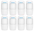 Miniatyrbillede 1 af 2: Smart Home Sikkerhedssystem, PIR Bevægelsessensor, Kompatibel med Alexa,PR100-8stk