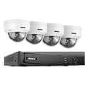 Miniatyrbillede 1 af 2: Sikkerhedssystem, Ultra HD opløsning, PoE netværksforbindelse, 8CH NVR 4 stk kamera, Ingen
