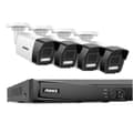 Miniatyrbillede 1 af 2: Sikkerhedssystem, Ultra HD opløsning, PoE netværksforbindelse, 8CH NVR 4 stk kamera, Ingen