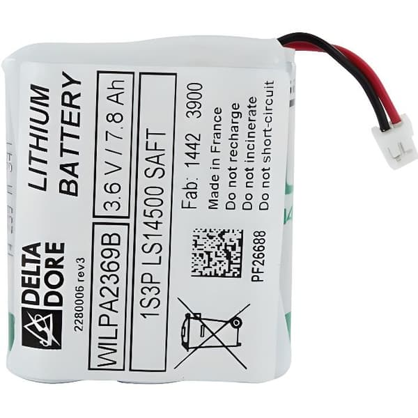Batteripaket för CLT 8000 Tyxal+ - Delta Dore - Batteri - Kompatibel med Tyxal+-serien - 5 års garanti