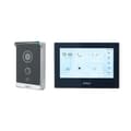 Miniatyrbillede 1 af 2: Intercom-system, kablet forbindelse, 7-tommers farvetouchskærm, induktiv kortadgangskontrol,1 DB 1 Sort Skærm