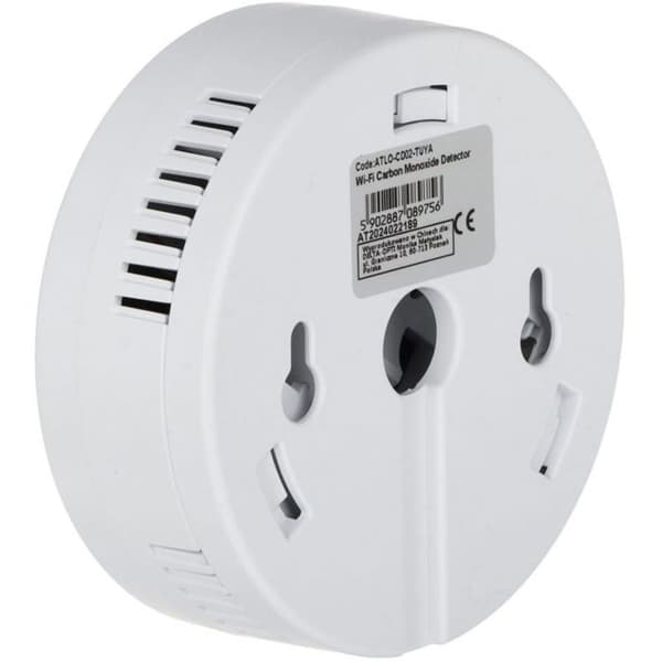 Kit alarm - alarm paket Atlo DETEKTOR FÖR KOLOXID (CO) TRÅDLÖS -CD02-TUYA Wi-Fi, Tuya Smart