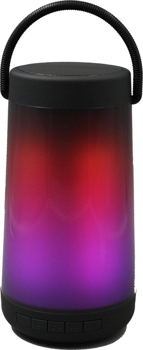 Denver BTL-311 - Bluetooth-kaiutin - sisäänrakennetut valotehosteet - 50 wattia - musta Monivärinen