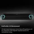 Miniatyrbillede 3 af 6: TechniSat AudioMaster SL 450 - soundbar - trådløs - Bluetooth - 30 watt