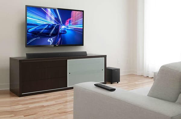 Philips TAB5305 - Soundbar med trådløs subwoofer - sort