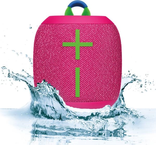 Ultimate Ears WONDERBOOM 3 - Bluetooth-högtalare - Trådlös - Hyper Pink