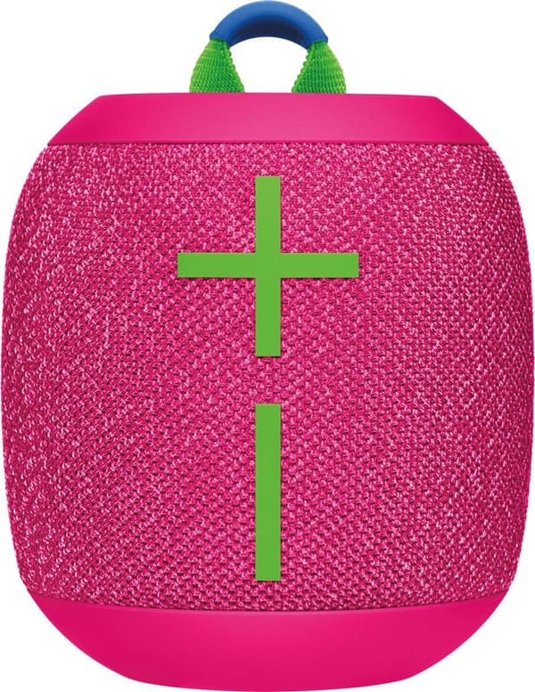 Ultimate Ears WONDERBOOM 3 - Bluetooth-högtalare - Trådlös - Hyper Pink Grön, Rosa