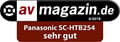 Pikkukuva 4 / 6: Panasonic SC-HTB254EGK 2.1 Soundbar-järjestelmä bassokaiuttimella Black & Amazon Basics High Speed HDMI 2.0 -kaapelilla Ethernet 3D 4K -videon toisto