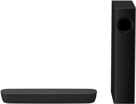 Panasonic SC-HTB254EGK 2.1 Soundbar System med Subwoofer Black & Amazon Basics High Speed HDMI 2.0 Kabel Ethernet 3D 4K videoafspilning og ARC Ultra H